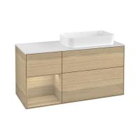 Тумба под раковину Villeroy & Boch Finion 1200х501 мм F681PCPC дуб/дуб