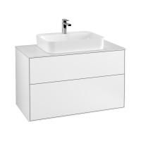 Тумба под раковину Villeroy & Boch Finion 1000х501 мм F35100MT белый матовый