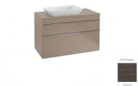 Тумба под раковину Villeroy & Boch Venticello 957х502 мм L A94201FQ дуб графитовый
