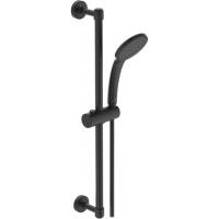 Душевой гарнитур Ideal Standard IdealRain со штангой 60 см BD142XG чёрный матовый