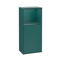 Тумба Villeroy & Boch Finion 418х270х936 мм петли справа, с зарядной станцией F530GSGS кедр/кедр