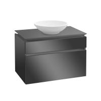 Тумба под раковину Villeroy & Boch Legato 800х500 мм B57000FP серый глянцевый