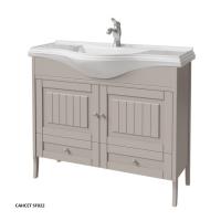 Тумба под раковину Caprigo Genova 105 1010х338 мм (2 двери,1 ящик) 34415 SF-022 сансет