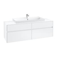 Тумба под раковину Villeroy & Boch Collaro 1600х500 мм C03100MS белый матовый