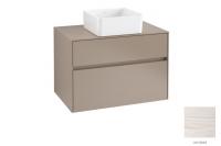 Тумба под раковину Villeroy & Boch Collaro 800х500 мм C03700E8 белое дерево