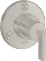 Запорный/переключающий вентиль Axor Citterio Trio/Quattro (внешняя часть) 39920800 сталь
