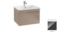 Тумба под раковину Villeroy & Boch Venticello 603х502 мм A93301RA серое стекло