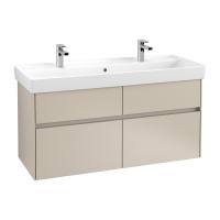Тумба под раковину Villeroy & Boch Collaro 1154х444 мм C01200VK мягкий серый