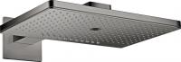 Верхний душ Axor ShowerSolutions 460 3jet с держателем 35282330 полированный чёрный хром