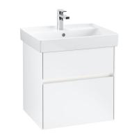Тумба под раковину Villeroy & Boch Collaro 554х444 мм с подсветкой C008L0MS белый матовый