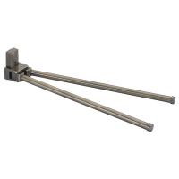 Полотенцедержатель двойной поворотный WasserKraft Exter K-5231 светлая бронза