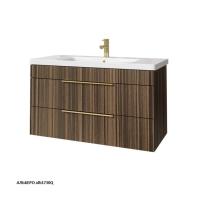 Тумба под раковину Caprigo Monbar 100 976х446 мм (2 ящика) шпон 66314 ALB1730Q альберо