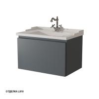 Тумба под раковину Caprigo Ponza-A 70 685х459 мм гладкий фасад 13511 F L810 графит