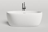 Ванна отдельностоящая Salini Luce S-Stone 150x75 см 100122M белый матовый