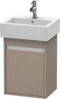 Тумба под раковину Duravit Ketho 400х320 мм правая KT6630R7575 лён