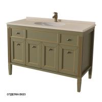 Тумба под столешницу с раковиной Caprigo Albion 120 1180х555 мм 10320 В023 олива
