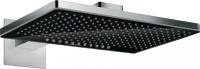 Верхний душ Hansgrohe Rainmaker Select 460 2jet с держателем 24005600 чёрный/хром