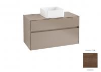 Тумба под раковину Villeroy & Boch Collaro 1000х500 мм C03800VH аризонский дуб