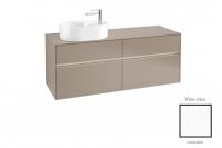 Тумба под раковину Villeroy & Boch Collaro 1400х500 мм с подсветкой C062L0MS белый матовый