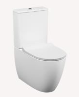 Унитаз-компакт Vitra Sento Rim-ex back to wall с сиденьем микролифт 9830B003-7203 белый