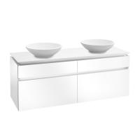 Тумба под раковину Villeroy & Boch Legato 1600х500 мм B60000DH белый глянцевый
