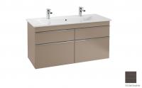 Тумба под раковину Villeroy & Boch Venticello 1153х502 мм A92901FQ дуб графитовый