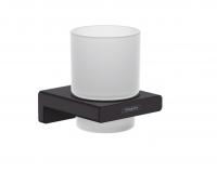 Стакан Hansgrohe AddStoris 41749670 матовый чёрный