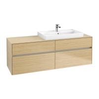 Тумба под раковину Villeroy & Boch Collaro 1600х500 мм C02700VJ северный дуб