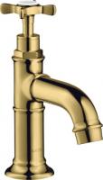 Кран холодной воды для раковины Axor Montreux 50 ComfortZone 16530990 полированное золото
