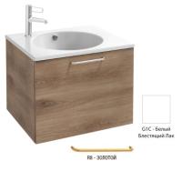 Тумба под раковину Jacob Delafon Odeon Rive Gauche 600х508 мм EB2510-R8-G1C белый глянцевый