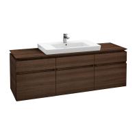 Тумба под раковину Villeroy & Boch Legato 1600х500 мм B70100E1 дуб сантана