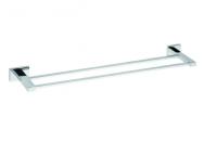 Полотенцедержатель двойной Bemeta Plaza 625 мм 118104052 хром