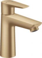 Смеситель для раковины Hansgrohe Talis E 110 ComfortZone донный клапан 71710140 бронза шлифованная