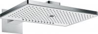 Верхний душ Hansgrohe Rainmaker Select 460 3jet EcoSmart с держателем 24017400 белый/хром