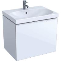 Тумба под раковину Geberit Acanto 640х475х535 мм 500.610.01.2 белый ультраглянцевый