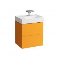 Тумба под раковину Laufen Kartell 580х450 мм 4075680336431 оранжевый