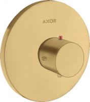 Термостат Axor Starck HighFlow (внешняя часть) 10715250 шлифованное золото