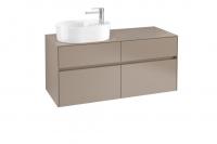 Тумба под раковину Villeroy & Boch Collaro 1200х500 мм C05800VG трюфель серый