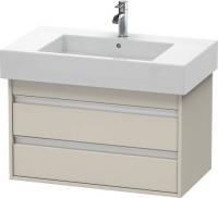 Тумба под раковину Duravit Ketho 800х455 мм KT664009191 серо-коричневый матовый