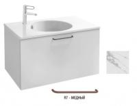 Тумба под раковину Jacob Delafon Odeon Rive Gauche 800х508 мм EB2512-R7-NR4 белый мрамор