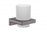 Стакан Hansgrohe AddStoris 41749340 шлифованный чёрный хром