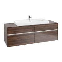 Тумба под раковину Villeroy & Boch Collaro 1600х500 мм с подсветкой C031L0VH аризонский дуб