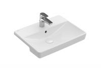 Раковина полувстраиваемая Villeroy & Boch Avento 550х440 мм 4A065601 альпийский белый