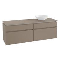 Тумба под раковину Villeroy & Boch Legato 1600х500 мм B67500VG трюфель серый