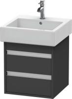 Тумба под раковину Duravit Ketho 450х440 мм KT663504949 графит матовый
