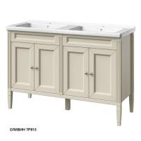 Тумба под раковину Caprigo Albion Concept 125 1220х450 мм (4 двери) 34020 TP813 оливин