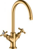 Смеситель для раковины Axor Montreux 210 ComfortZone 16506950 шлифованная медь