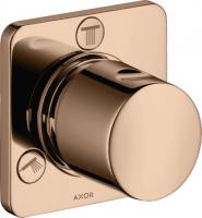 Запорный/переключающий вентиль Axor Citterio M Trio/Quattro (внешняя часть) 34920300 полированное красное золото