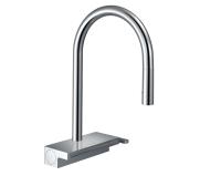 Смеситель для кухни Hansgrohe Aquno Select M81 ComfortZone 170 выдвижной излив 73837000 хром