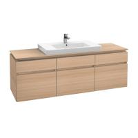 Тумба под раковину Villeroy & Boch Legato 1600х500 мм B70100PN вяз импрессо